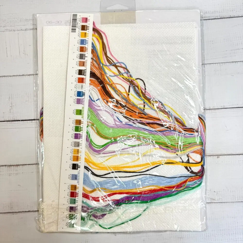 NEW Dimensions Baby Express Birth Record Cross Stitch Kit 12x9